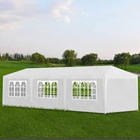 VidaXL Partytent 3x9 m wit - thumbnail