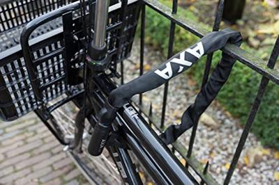 Axa Slotketting linq 100cm 9,5mm zwart - thumbnail