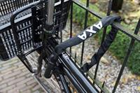 Axa Slotketting linq 100cm 9,5mm zwart - thumbnail