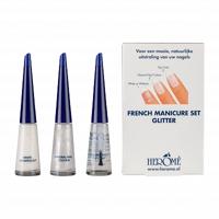 Herome French manicure set glitter 3 x 10ml (1 Set) - thumbnail