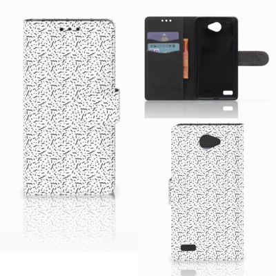 LG Bello 2 Telefoon Hoesje Stripes Dots LG Bello 2 Telefoon Hoesje Stripes Dots
