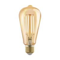 EGLO Ledlamp - e27 - ovaal - 320 lm - amber - dimbaar - 1700k - thumbnail