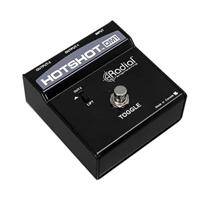 Radial HotShot DM-1 signaalsplitter en mute switch
