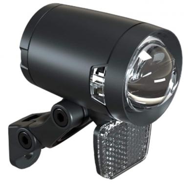 Herrmans Koplamp h-black pro e 6-12 volt - met houder - 230 lumen