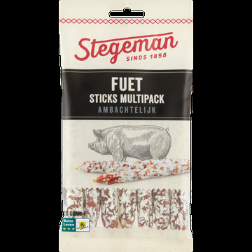 Stegeman Fuet Sticks Multipack Ambachtelijk 120 g bij Jumbo