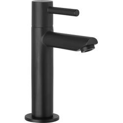 Saqu Shine verhoogde fonteinkraan mat zwart