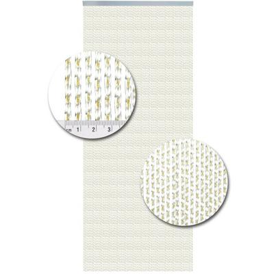 Vliegengordijn Kunststof Lucca Geel - 100cm x 240cm