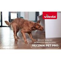 Vileda PET PRO M microvezel handdoek voor huisdieren - thumbnail