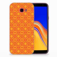 Samsung Galaxy J4 Plus (2018) | TPU bumper | Batik Oranje - thumbnail