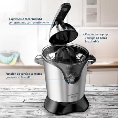 Elektrische juicer Grunkel Zwart 180 W 500 ml