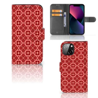 iPhone 13 Mini | Telefoon Hoesje | Batik Rood