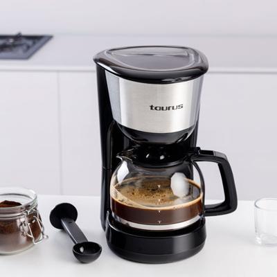 Drip Koffiemachine Taurus Verona inox 12 tazas 1000 W Zwart - thumbnail