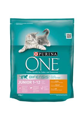 PURINA® ONE Junior Rijk aan Kip kattenvoer 800 gr bij Jumbo PURINA® ONE Junior Rijk aan Kip kattenvoer 800 gr bij Jumbo