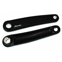 Miranda Set cranks e-bike aluminium 170 mm zwart - thumbnail
