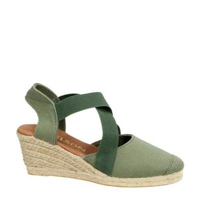 Nelson espadrilles groen