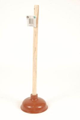 Lifetime Clean Rubberen ontstopper met houten steel