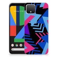 Google Pixel 4 | TPU Hoesje | Funky Triangle - thumbnail