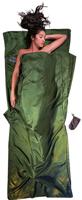 Cocoon Travelsheet, 100% Silk, Dark Olive Green Lakenzak Dark Olive Green - thumbnail