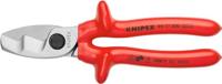 Knipex 95 17 200 95 17 200 Kabelschaar Geschikt voor (striptechniek) Aluminium- en koperkabel, een- en meerdraads 20 mm 70 mm² 0 - thumbnail