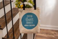 Draagtas voor snijplotter Cricut Tote Zwart Beige - thumbnail