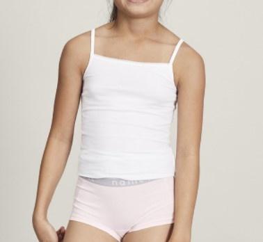 Name it 2-pak meisjes hemdjes - Spaghetti bandjes - Kinder basic katoenen onderhemd