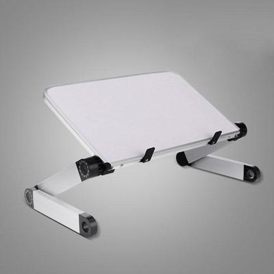 Universele 360 graden afstelling vouwen aluminiumlegering laptop standaard (wit)