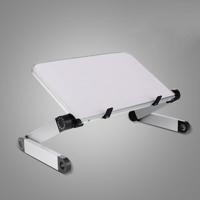 Universele 360 graden afstelling vouwen aluminiumlegering laptop standaard (wit) - thumbnail