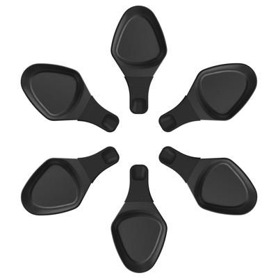 Tefal RE12A4 Gourmetstel met 6 Pannentjes 31x13 cm 850W Zwart/Blauw Tefal RE12A4 Gourmetstel met 6 Pannentjes 31x13 cm 850W Zwart/Blauw