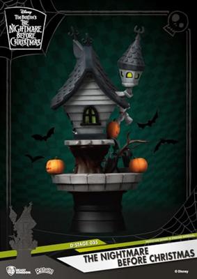 Nightmare before Christmas D-Stage PVC Diorama Jack's Haunted House 15 cm - thumbnail