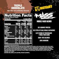 Mutant Mass Extreme 2500 Triple Chocolate (2720 g) - thumbnail