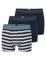 Schiesser 95/5 boxershorts 3-pack blauw - thumbnail