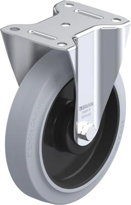 Blickle B-POEV 200KA-SG Bokwiel Wieldiameter: 200 mm Draagvermogen (max.): 400 kg 1 stuk(s)