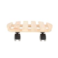 Esschert Design Plantentrolley Rond Indoor Naturel - thumbnail