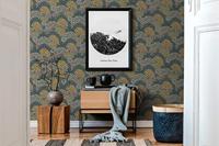 AS Creation Nara - Bruin - Floral - 387404 - thumbnail