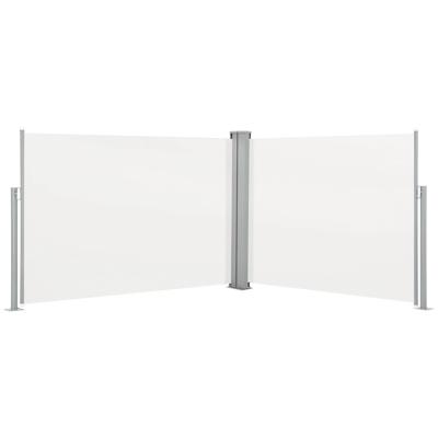 VidaXL Windscherm uittrekbaar 100x1000 cm crème VidaXL Windscherm uittrekbaar 100x1000 cm crème