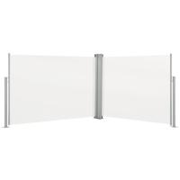 VidaXL Windscherm uittrekbaar 100x1000 cm crème - thumbnail