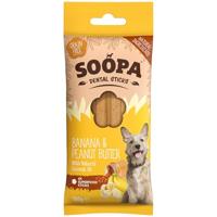 SOOPA Dental Stick Banana & Peanut Butter - Banaan & Notenboter 100 g - thumbnail