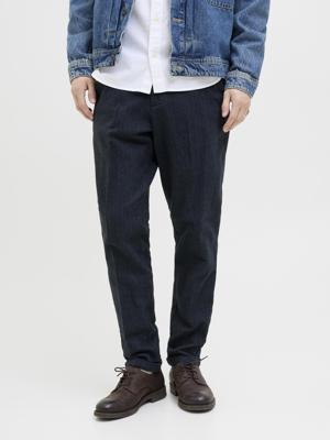 Jack & Jones Jpstace Henry Chino Sn Chino Navy Blazer Herringbone