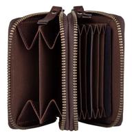 Burkely Antique Avery Wallet S Double Zip-Brown - thumbnail