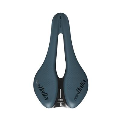 Selle italia novus boost evo gravel tm superflow saddle | blue