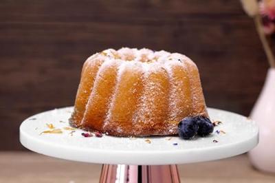 ECHTWERK Taartplateau marmer (Brons, 22 Ø)