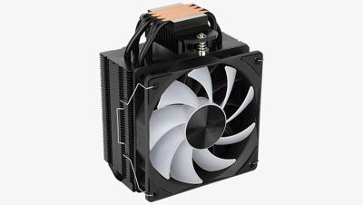 Aerocool Rime 4 Processor Luchtkoeler 12 cm Zwart 1 stuk(s)