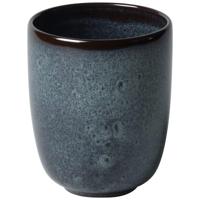 Villeroy & Boch Lave Gris Beker zonder oor 0,4 l aardewerk - thumbnail