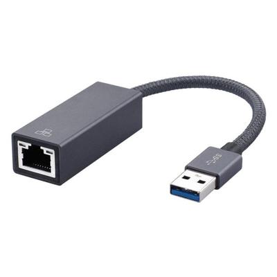 USB 3.0 AM / RJ45 Gigabit-adapterkabel Lengte: 20cm USB 3.0 AM / RJ45 Gigabit-adapterkabel Lengte: 20cm