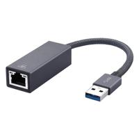 USB 3.0 AM / RJ45 Gigabit-adapterkabel Lengte: 20cm - thumbnail