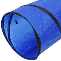 VidaXL Hondentunnel ø 55x1000 cm polyester blauw - thumbnail