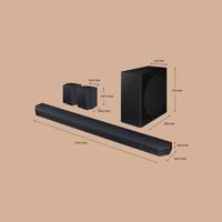 SAMSUNG Soundbar HW-Q930D/ZF 2024 - Dolby Atmos Wireless, Q-Symphony, 9.1.4 kanalen, SpaceFit Sound Pro en compatibel met spraakassistenten - thumbnail