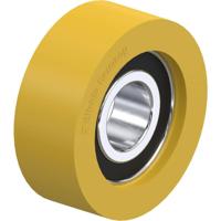 Blickle FTH 45x17/15-11K Geleidingsrol Wieldiameter: 45 mm Draagvermogen (max.): 70 kg 1 stuk(s) - thumbnail