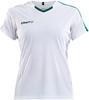 Craft 1905567 Progress Contrast Jersey W - White/Team Green - S