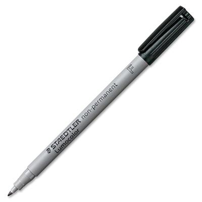 Staedtler Lumocolor 316, OHP-marker, non permanent, 0,6 mm, zwart Staedtler Lumocolor 316, OHP-marker, non permanent, 0,6 mm, zwart